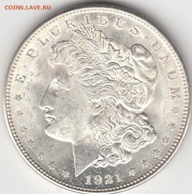 США Морган доллар 1921 D. ПРЕДПРОДАЖНАЯ. - IMG_0005