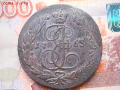 5 крпеек 1765 года ЕМ перечекан до 01 02 - DSCN7430.JPG