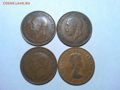 4 монеты, пенни Великобритании, 1928-67гг., до 03.02.18г. - IMG_20180127_211606_thumb