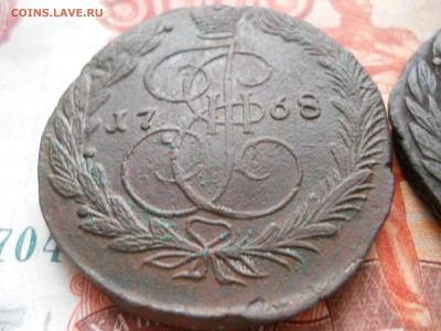5 копеек две шт 1766-68 г до 01 02 - DSCN7456.JPG