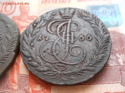 5 копеек две шт 1766-68 г до 01 02 - DSCN7455.JPG