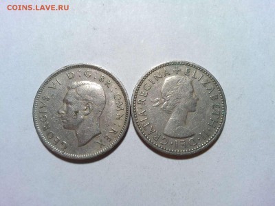 1 шиллинг Великобритании, 1948 и 55гг., до 03.02.18г. - IMG_20180127_220455_thumb