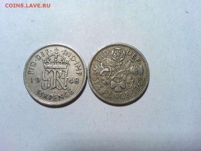 6 пенсов Великобритании, 1948 и 1962гг., до 03.02.18г. - IMG_20180127_220353_thumb