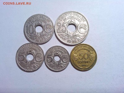 5 монет Франции 1918-1932гг., до 03.02.18г. - IMG_20180128_150545_thumb