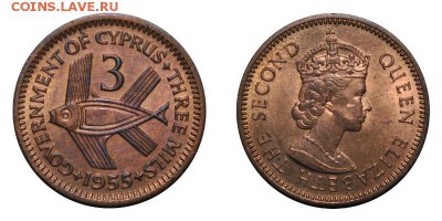 C 0 руб, Кипр, 3 милс, 1955; до 3.02 22-00 МСК - 4467.JPG
