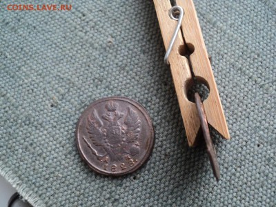 Не стандартный вес Копейки 1828 г. КМ АМ 2 шт. - 3а.JPG