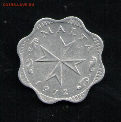 МАЛЬТА 2 МИЛС 1972 - 2 001