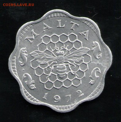 МАЛЬТА 3 МИЛС 1972 - 4 001