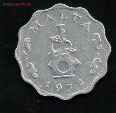 МАЛЬТА 5 МИЛС 1972 - 6 001