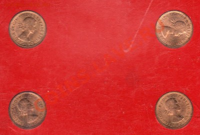 ВЕЛИКОБРИТАНИЯ ФАРТИНГИ НАБОР 1950-Е ДО 04.04.11 В 22.00МСК - img688