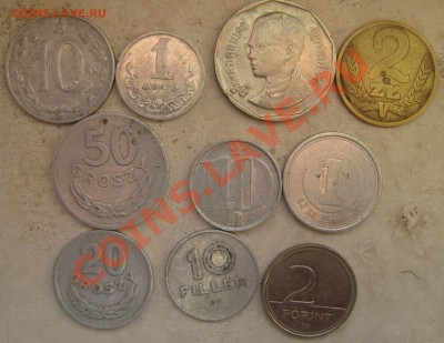 20 иностранных монет с 2 руб до 05 04 2011 в 22-22 - 2010 новые 005