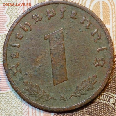 ГЕРМАНИЯ(РЕЙХ),1 рейхспфенинг 1939A 05.02.18 в 22-00 - DSC03838.JPG