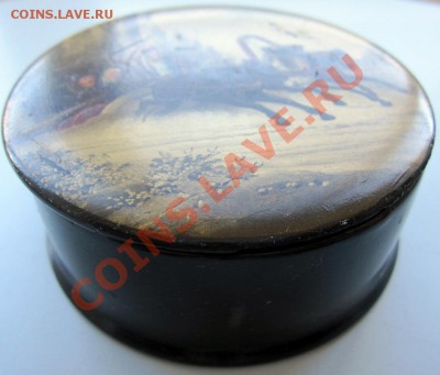 Шкатулка Вишняков Тройка , с "медалями" - box3