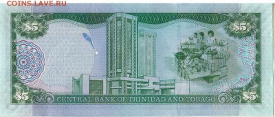Тринидад и Тобаго 5$ 2006 до 06.02.2018 в 22.00мск (Д65) - 1-1тит5