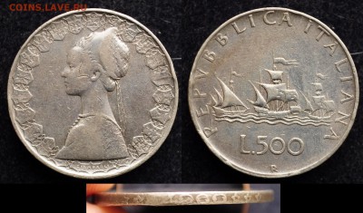 500 лир 1960г, Италия, №2 - DSC_2905.JPG