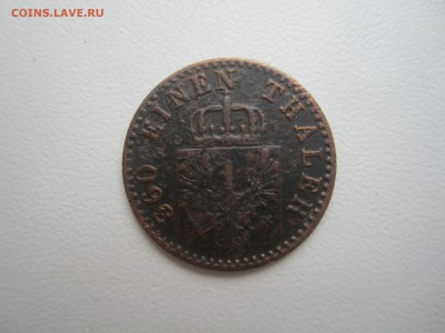 Германия, 1 пфеннинг 1864 со 100 руб. до 4.02.18 20.00МСК - IMG_3993.JPG