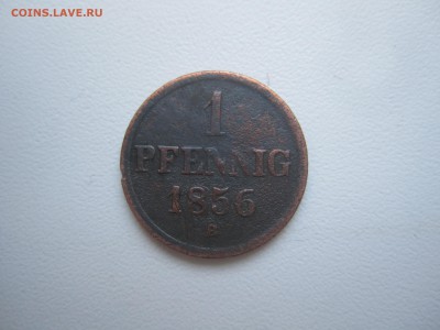 Германия, 1 пфенниг 1856 со 100 руб. до 4.02.18 20.00МСК - IMG_2864.JPG