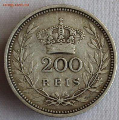 С РУБ. ПОРТУГАЛИЯ 200 рейс 1909г. ЭММАНУЭЛЬ-II   до 7.02 - IMG_0506