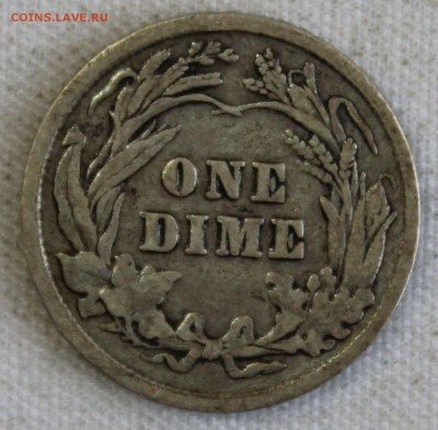 С РУБ. USA ONE DIME 1901г. BARBER   до 7.02 в 22-00 - IMG_0582