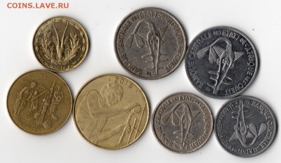 Западная Африка Подборка 7 монет до 06.02 - c2
