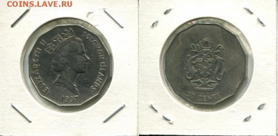 Монетки разные скопом до 05.02.18 22-00 мск - Solomon 50c 1997