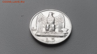 Италия 5 лир 1927г до 06.02.18 в 22-00 - 20180116_120150