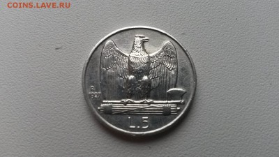 Италия 5 лир 1927г до 06.02.18 в 22-00 - 20180116_120154