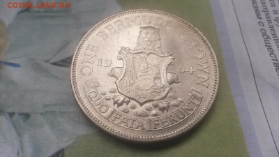 1 крона бермуды 1964г. до 06.02.18 в 22-00 - 20171129_100626