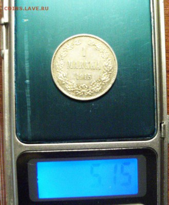 1markka 1907года. Русская финляндия - CIMG5200