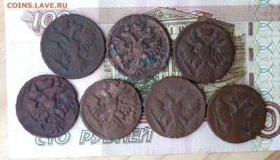 Деньга 1731г.;1737 - 1741г.;1746г.Окончание 07.02.18г. 22:00 - P2024336.JPG
