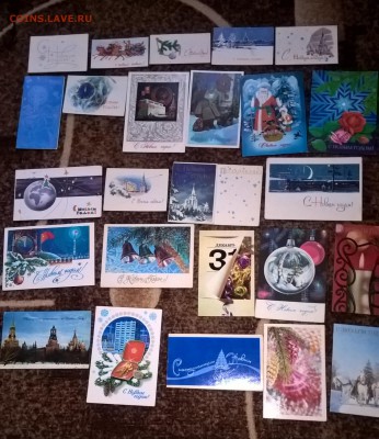 CCCР ПК С новым годом 45шт чистые(3) - 202