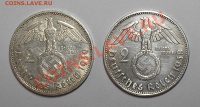 2 рейхсмарки 1938 B, 1939 F. до 4.04.11. в 22.00 мск - P3260014.JPG