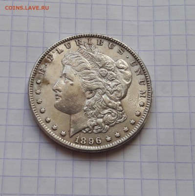 США 1 доллар 1896 (Морган)  до 06.02 22:00 - 20180202_193509