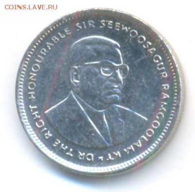 Маврикий, 20 центов 2005 г. - 20 цент 2005 Маврикий 2