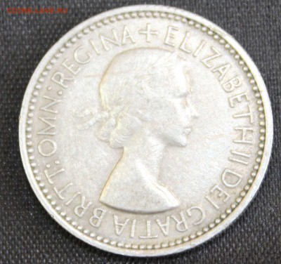 С РУБ. БРИТАНИЯ  1 шиллинг 1953г. ЕЛИЗАВЕТА-II до 9.02 в 22 - IMG_0818
