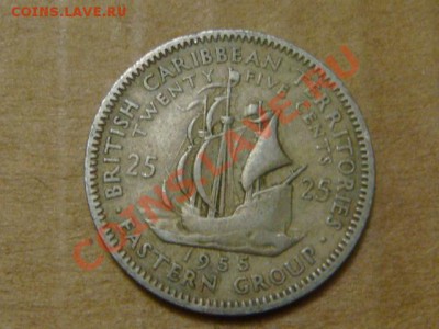 -v- Британские Карибы 25 центов 1955 до 7.04(21.00) - DSC01478.JPG