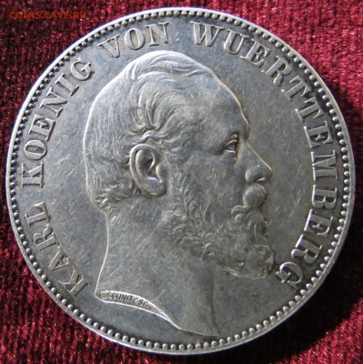 Вюртемберг победный талер  1871 до 22-00 по Мск 08 02 - IMG_0470.JPG