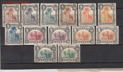 колонии Ньясса 1901 г 13м полная серия - 236