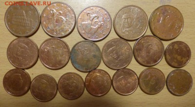 18 монет Евросоюза со 100 рублей до 06.02.2018 22:00мск - 0011