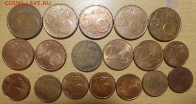 18 монет Евросоюза со 100 рублей до 06.02.2018 22:00мск - 0012