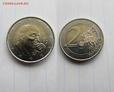 2 евро Франсуа Миттеран Франция - 5