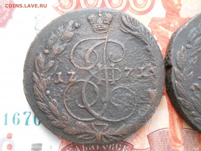 5 копеек две шт 1770-71 гг до 06 02 - DSCN7523.JPG