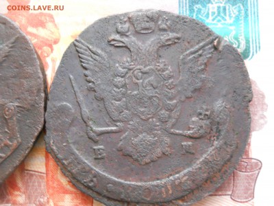 5 копеек две шт 1770-71 гг до 06 02 - DSCN7521.JPG