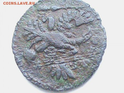 ПОЛУШКА 1731Г.ПЕРЕЧИКАН ИЗ КРЕСТОВОЙ КОПЕЙКИ. - DSC00182.JPG