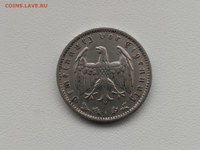 ГЕРМАНИЯ(РЕЙХ),1 рейхсмарка 1935А(никель)!до 6.02.2018 - IMG_20180124_130658