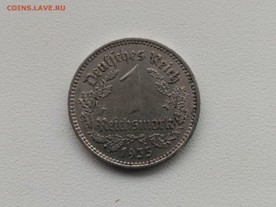 ГЕРМАНИЯ(РЕЙХ),1 рейхсмарка 1935А(никель)!до 6.02.2018 - IMG_20180124_130651