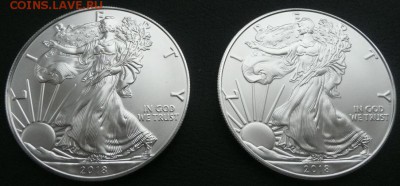 1 доллар США 2018г.  Шагающая свобода  1 унцияAg - 1650 - 3.JPG