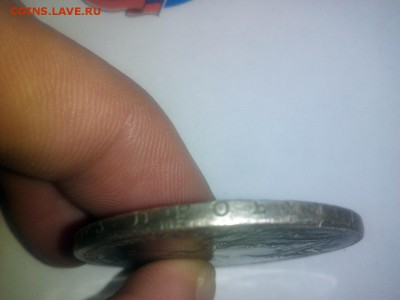 Монета 1724 год 1 рубль СПБ - 1724-1