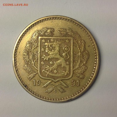 ФИНЛЯНДИЯ. 10 марок. 1931г. - 1 (7)