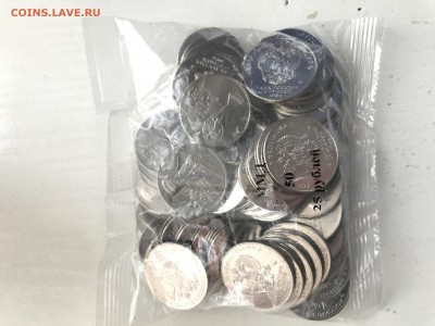 25 рублей Кубок 2018 (50 шт запайка) 08.02 22-00 - B85C4595-494B-439B-A435-759A4909A71E